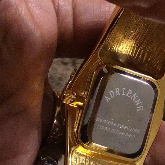 NWT,REAL COLLECTIBLES BY ADRIENNE,JAGUAR CUFF BRACELET WATCH. GORGEOUS, - Picture 8 of 9